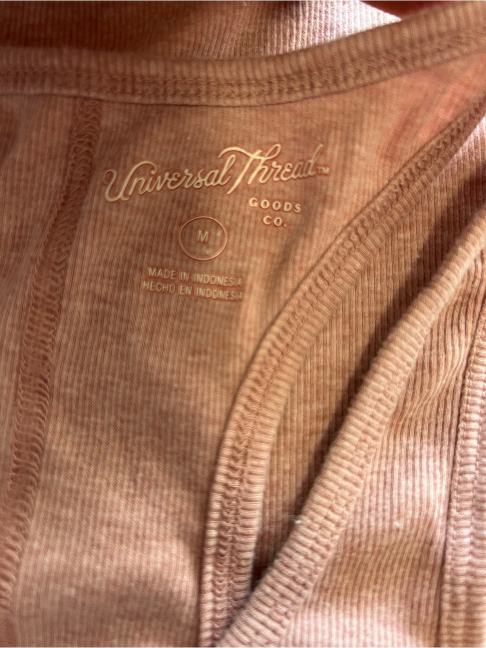 Universal Thread Dusty Rose Racerback Muscle Tank - Picture 3 of 3